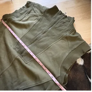 DAILY PRACTICE Anthropologie Meru Zip-Front Mini Dress In Green Size large‎ thumbnail 9