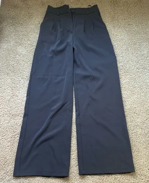 Princess Polly Grey Pants thumbnail 1