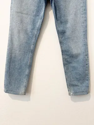 Agolde Nico Jeans Size 26‎ Blue Embark Wash High Rise Slim Old Money Minimalist thumbnail 7