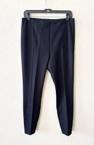 Rachel Zoe Black Straight Leg Pants Timeless Elegance thumbnail 1