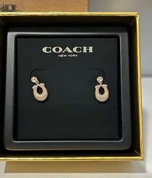 Coach Earrings Gold thumbnail 1