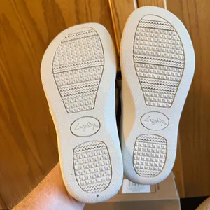 Lazystep Slide Sandals Size 6 Beige New Adjustable Double Strap Comfort Shoes thumbnail 8