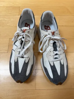 New Balance MS327PJ Retro Castlerock Sea Salt Lace Up Running Trainers 11.5M/13W thumbnail 4