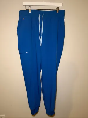 FIGS Blue Slim Jogger Scrub Pants Tall Women’s XL thumbnail 3