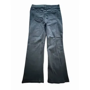 SPANX Jeans Women's Large Black Dark Wash Bootcut Two Pocket Denim #EEE1-1 thumbnail 8