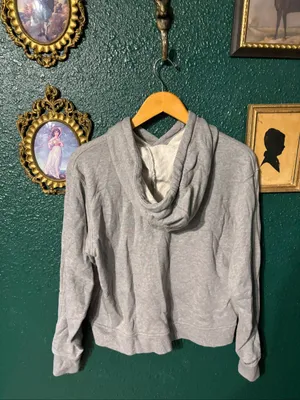 Duluth Alaskan Hardgear Tough Cotton Gray Hoodie Size Large Womens thumbnail 4