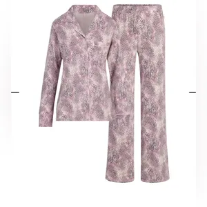 Skims Long Sleep Set Bloom Mini Multi Animal NWT XL thumbnail 5