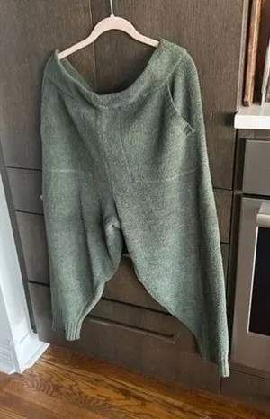 Ugg woman green Joggers Relaxed‎ Fit High Waist Pants 1XL thumbnail 1