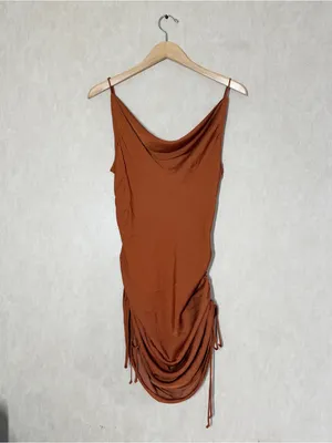NWT Intimately Free People Women’s Day To Night Slip Dress in Cinnaber L thumbnail 3