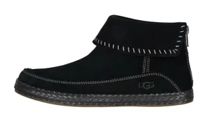 UGG Varney Black Suede Ankle Boots thumbnail 1