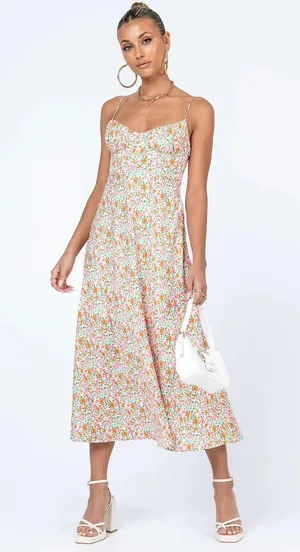 Princess Polly NWT  AMARA MIDI DRESS MULTI thumbnail 2