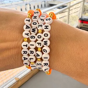 (1) Taylor Swift Showgirl friendship bracelet thumbnail 2