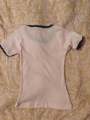 Cream Baby Tee Tan thumbnail 4