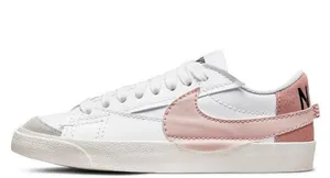 Nike Women's Blazer Low 77 Jumbo pink white size 8.5 thumbnail 1