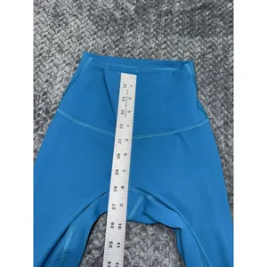 Lululemon Womens Wunder Train Hawaiian Blue HR Tight Pockets Size 0 thumbnail 8