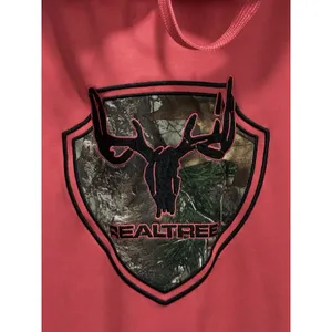 Realtree Pullover Long Sleeve Hoodie Size L/XL Logo Graphic Camo Hunting‎ thumbnail 2