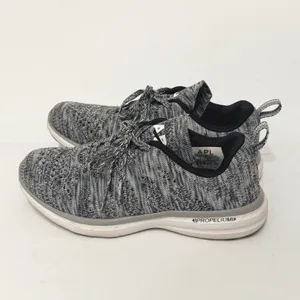 APL Athletic Propulsion Labs TechLoom Pro Sneakers Womens 5.5 Grey White‎ Knit thumbnail 4