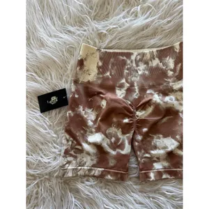 Darc Sport Seamless Everson Training Shorts Desert Rose Cream Jumbo Marble Small thumbnail 6