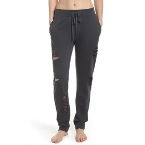 ✨Alo Yoga Distressed Grey Sz Small Sweatpants✨ thumbnail 3