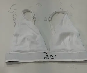 WE THE FREE White Triangle Bralette NWOT thumbnail 1