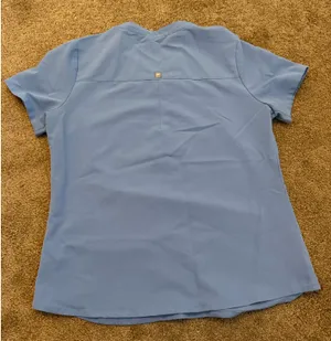 Fabletics Ceil Blue Scrub Top thumbnail 3