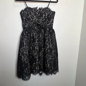 Robert Rodriguez Black‎ Strapless Lace Dress thumbnail 7