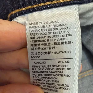 Levis 311 Womens Size 32x30 Shaping Skinny Jeans Distressed Dark Wash Stretch thumbnail 11