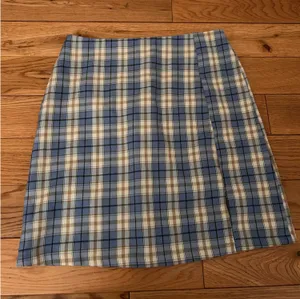 Plaid Skirt Blue Size XS thumbnail 1