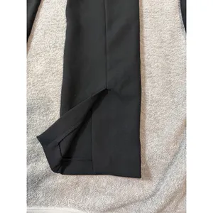 NWT Zara Women Black Leggings Formal Dress Size Small Hi Rise Stretch‎ Slit thumbnail 7