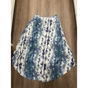 ANTHROPOLOGIE HUTCH Tie Dye Lined Maxi‎ Skirt Size Large thumbnail 3