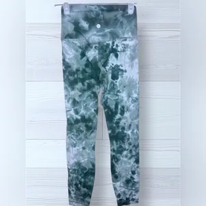LULULEMON Women’s Align High Rise Tie Dye Pants in Starlight Smoked Spruce thumbnail 4