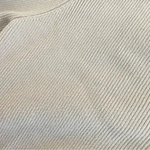 Neuflora Leone Ribbed Henley Sweater Top in Large thumbnail 5