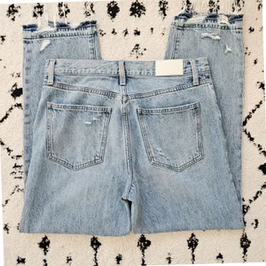 Pistola‎ Charlie High-Rise Classic Straight Distressed Jeans 28 thumbnail 5
