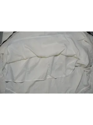 ZESICA Dress White Black Rickrack Trim Ruffle Sleeve Square Neck Sleeveless XL thumbnail 10