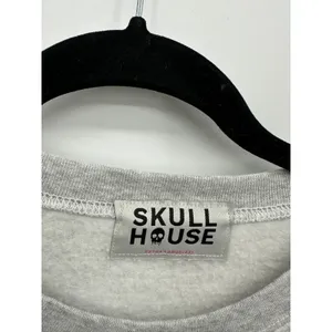 Skull House Ghost Graphic Sweatshirt Gray Will You Still Love Me XL 2XL thumbnail 6