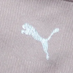 Puma Pale Pink Sports Bra with Black Crossover Double Straps thumbnail 2