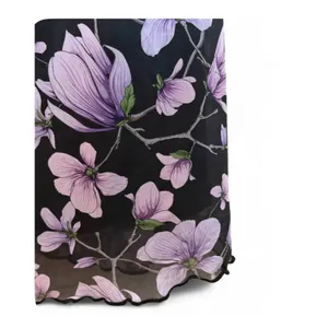 Princess Polly Women’s Black & Purple Floral Print Sleeveless Midi Dress Size 4 thumbnail 13