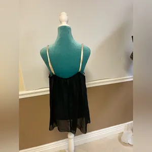 Jessica XL Whimsigoth Black‎ Slip Dress Babydoll Padded Tri-Cup Bustier Lingerie thumbnail 3