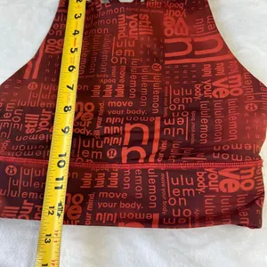 Lululemon Energy Bra High Neck Longline Ombré Red Multi 4 women thumbnail 7