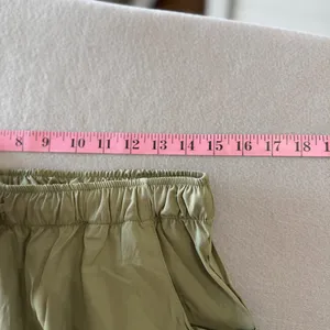Women's Olive Green with Black Edging Silky Two Piece Scrub Set Size XL #260641 thumbnail 10