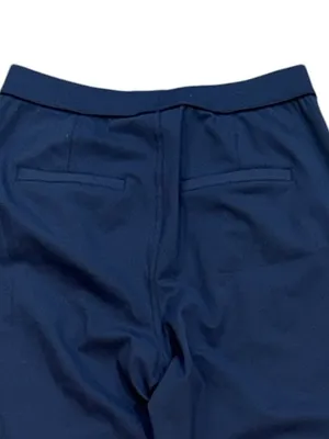 Halara Flex High Waisted Back Side Pocket Slight Flare Work Pants Small Navy NWT thumbnail 4