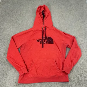 The North Face Avalon Hoodie Women XL Red Outdoor Hiking Pullover thumbnail 1