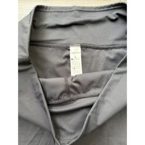 Halara Black High‎ Waisted 2-in-1 Flowy Active Shorts Women Large thumbnail 3