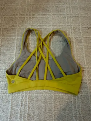 Lululemon yellow bra thumbnail 2