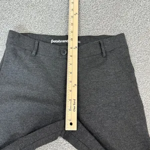 Betabrand Classic Straight Leg Yoga Dress Pants Gray‎ Small thumbnail 10