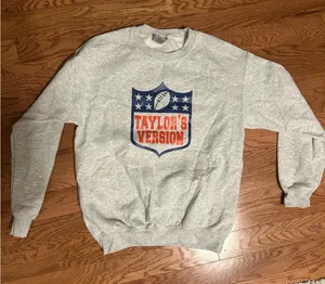 Gray Taylor's Version Sweatshirt thumbnail 1