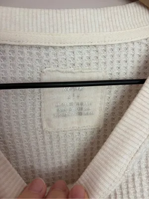 Aerie Waffle Knit Crewneck Sweatshirt Small thumbnail 4