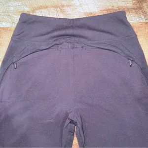 Athleta Highline Hybrid Ankle Pants Women's Activewear Black Leggings thumbnail 8