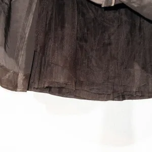 NWT J. Crew Espresso Brown 100% Silk Fit & Flare Dress Size 8 thumbnail 3
