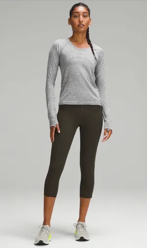 Lululemon Swiftly Tech Long Sleeve 2.0 Waist Length thumbnail 5
